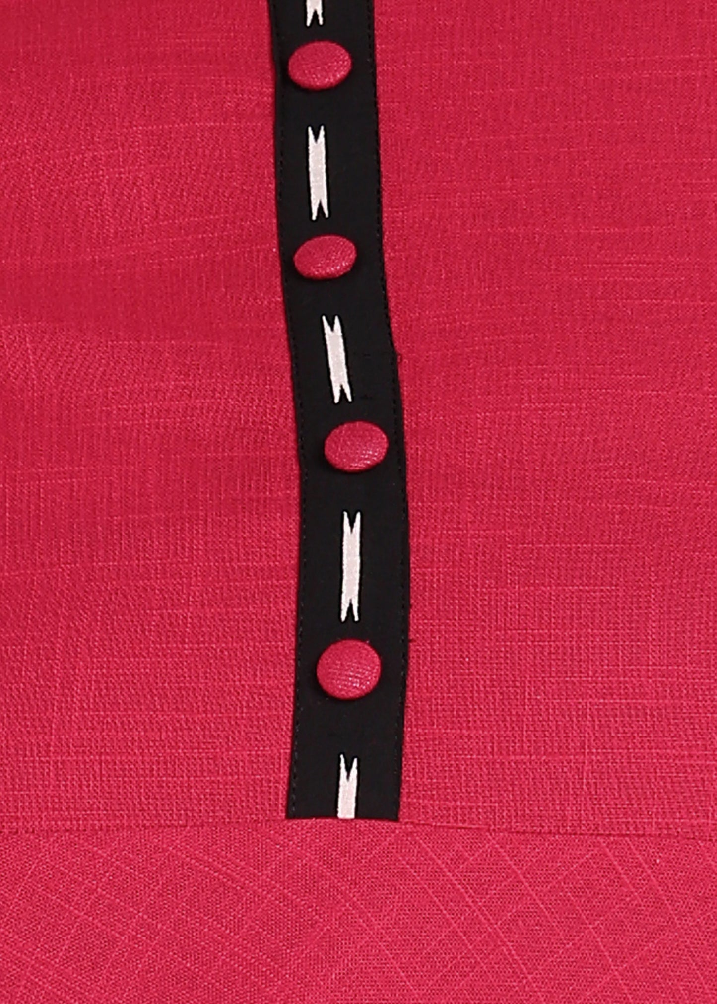 PLUS SIZE KURTA Women's Cotton Slub Plain Dye Anarkali Kurta (Pink)