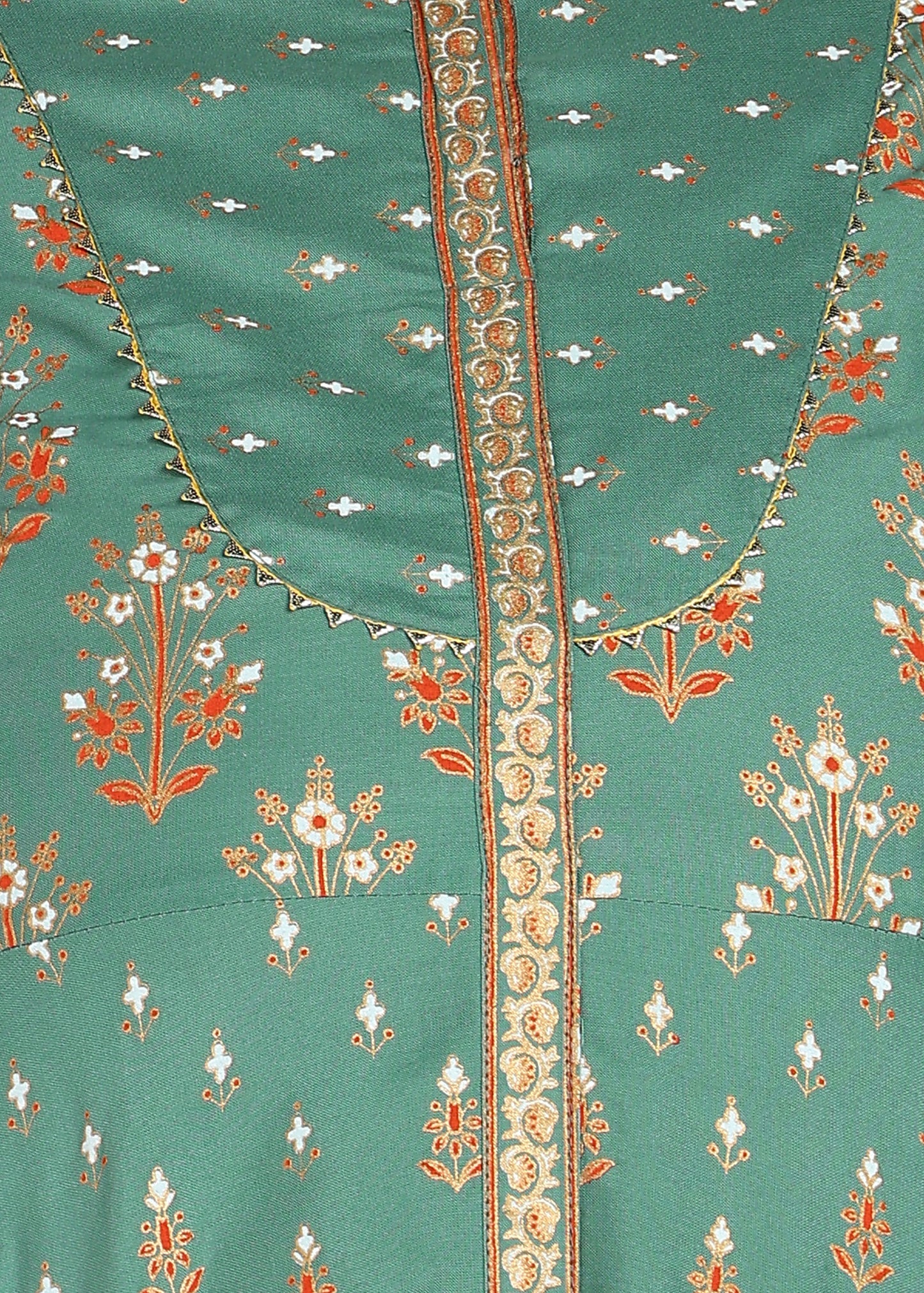 Graceful Green Plus Size Kurta – Refreshing Elegance & Comfort