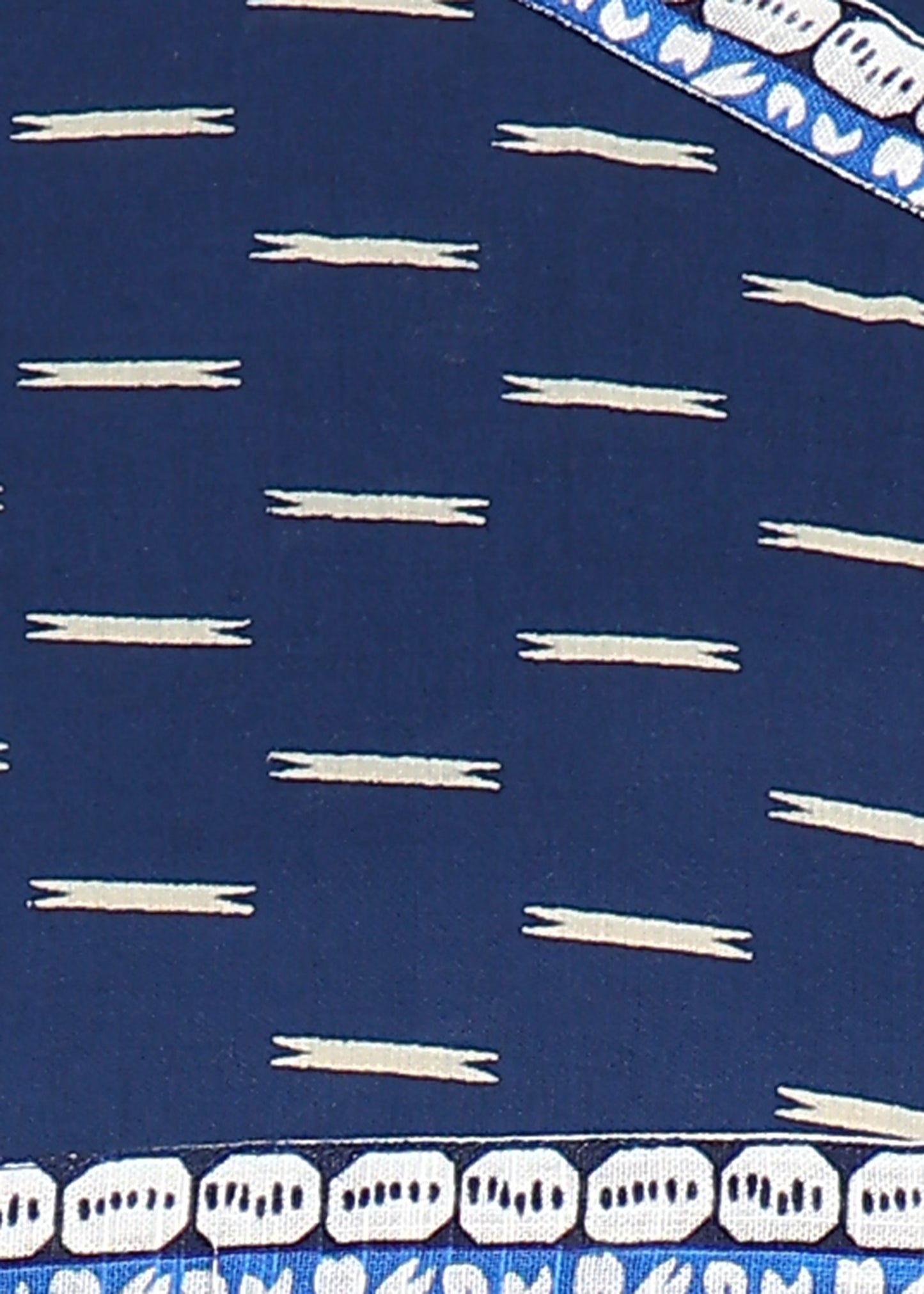 Plus Size Black Cotton Angrakha Kurta with Designer Yoke