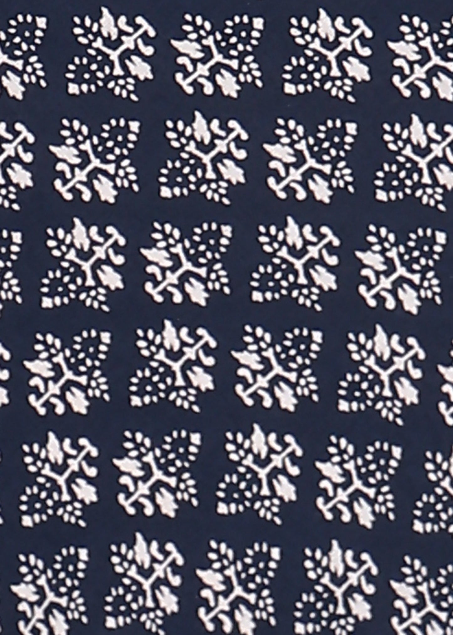 Plus Size Blue Printed Mirror Work A-Line Kurta – Cambric Cotton